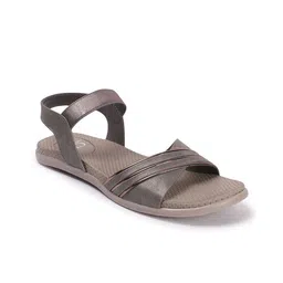 Carlton London Striped Open Toe Flats image 2