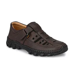 Mactree Men Brown Shoe Style Sandals image 4