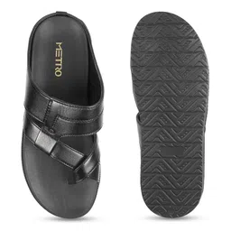 Metro Men Leather Comfort Sandals image 4