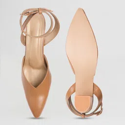 PURPLEHUNT Pointed Toe Block Heeled Sandals image 3