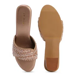 ERIDANI Embellished Block Heels image 5