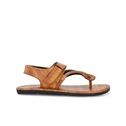 John Karsun Men Tan Comfort Sandals image 2
