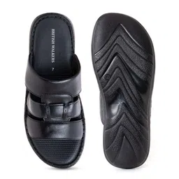 Khadims Men Leather Comfort Sandals image 5