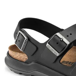 Birkenstock Men Black Milano CT  Regular Width Comfort Sandals image 3