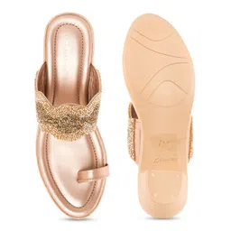 Khadims Embellished One Toe Block Heels image 5