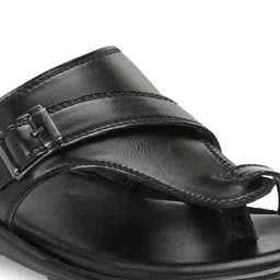 IVRAH Men Black Comfort Sandals image 5