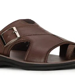 Bata Men Brown Comfort Sandals image 5