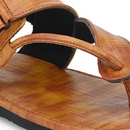 John Karsun Men Tan Comfort Sandals image 4