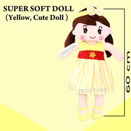 BESTIES Microfibre Filled Non-Allergic Doll Soft Toys and Dolls image 5