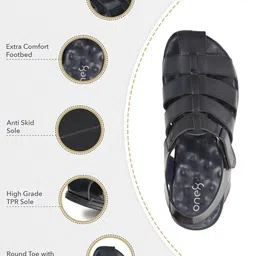 One8 Men Leather Fisherman Sandals image 4
