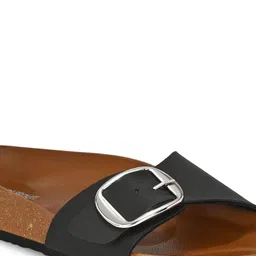 UNDERROUTE Women Buckled Slip-On Flats image 2