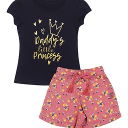 PLUM TREE Girls Black & Pink Printed Shirt-picture-24