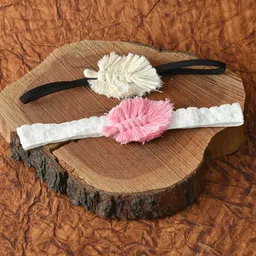 Funkrafts Girls Trendy  Macrame  Headbands Pack of 2 -  Multicolor-picture-16