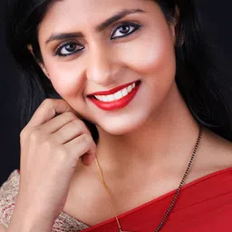 PANASH Gold-Plated Artificial Stones and Beads Mangalsutra image 4