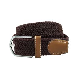 The Tie Hub Men Brown Textured Belt-picture-46