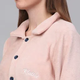 KLOTTHE Woolen Bath Robe With Belt image 5