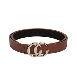 DressBerry Women Solid Push Pin Casual Belt image 2