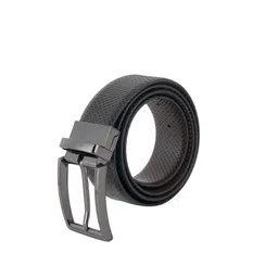 Style Shoes Men Textured Leather Reversible Formal Belt image 2
