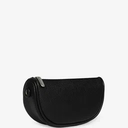 HAUTE SAUCE by Campus Sutra Leather Structured Handheld Bag with Quilted image 3
