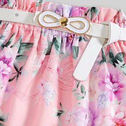 INCLUD Girls Round Neck Top with Skirt image 4