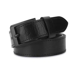 The Roadster Lifestyle Co. Men Solid Tang Closure Belt image 4