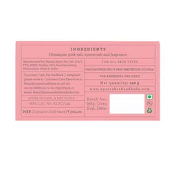 Nyassa Temple Mogra Rejuvenating Bath Salts with Himalayan Pink Salt & Epsom Salt - 220g image 4