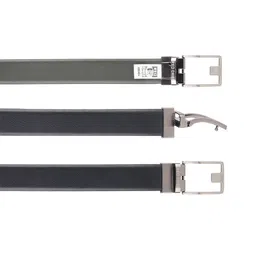 Red Chief Men Textured Leather Reversible Formal Belt image 4