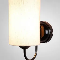 tu casa White Jute Wall Light image 3