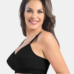 Sonari Black Solid Full Coverage Everyday Bra image 2