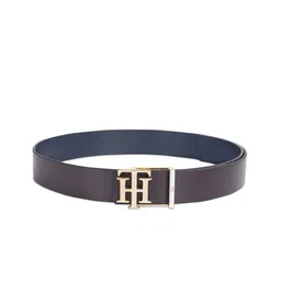 Tommy Hilfiger Men Printed Leather Reversible Belt image 1