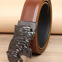 ZORO Men Tan PU Belt-picture-45