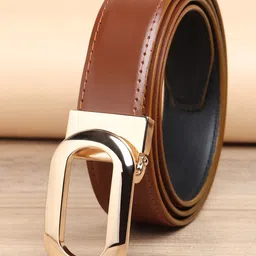 ZORO Men Tan PU Belt-picture-44