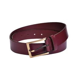 Belwaba Men Textured Leather Belt image 2
