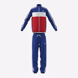 adidas kids Colourblock Slim Fit Tracksuit Set image 1