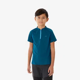 quechua Kids’ hiking T-shirt, 7-15 years, MH900 - Blue-picture-26