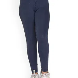 SPUNKIES Girls Blue Solid Jeggings-picture-53