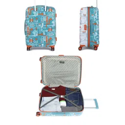 uppercase Hard-Sided Medium Trolley Suitcase image 4