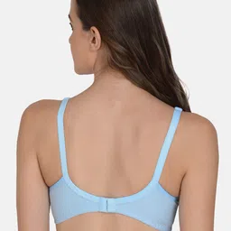 mod & shy Blue Solid Non-Wired T-Shirt Bra image 4