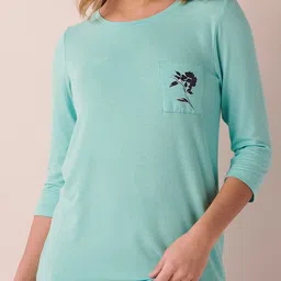 La Vie en Rose floral Printed Lounge T-shirt-image-20