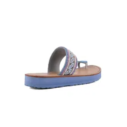 Vanilla Moon Women Vee Sandals - Blue image 2