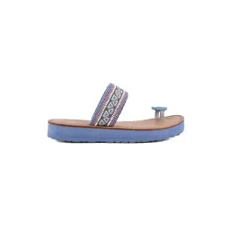Vanilla Moon Women Vee Sandals - Blue image 3