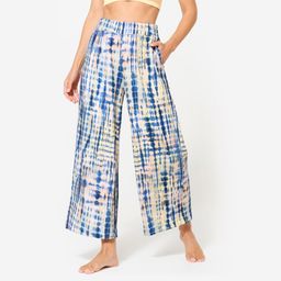 domyos Women's Yoga Retreat Bottoms - Blue-picture-11