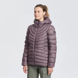 simond Women Trekking Down Jacket MT500 -10°C Plum-picture-16