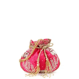 ODETTE Embellished Potli Clutch-picture-16