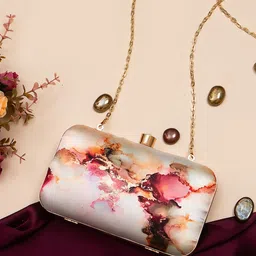 Swisni Printed Box Clutch-picture-18