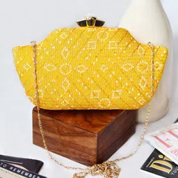 ARTKLIM Embroidered Embellished Box Clutch-picture-30