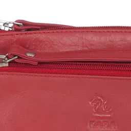 Kara Leather Purse Clutch image 4