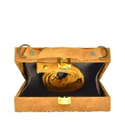 ARTKLIM Decorative Vase Printed Suitcase Style Box Clutch image 5