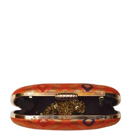 ARTKLIM Embroidered Box Clutch image 5