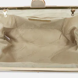 Forever Glam by Pantaloons Shoulder Straps Twist PU Purse Clutch image 5